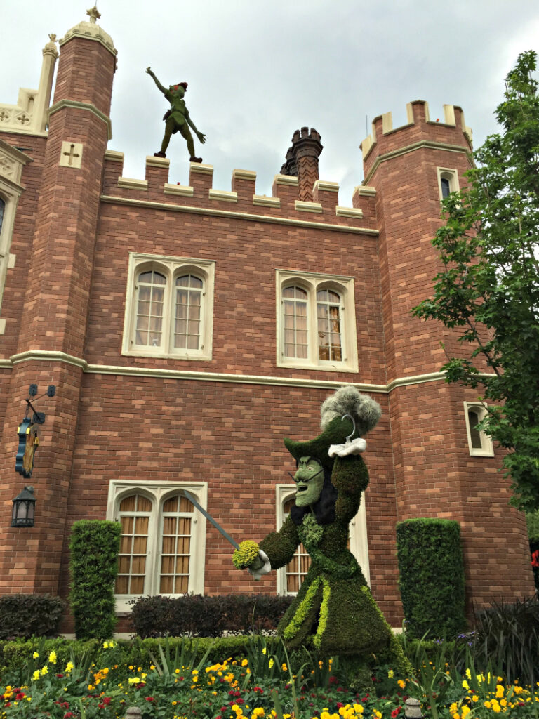 peter pan epcot - save money on disney world