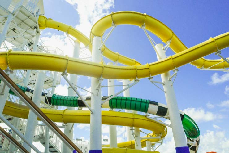 carnival sunshine slides