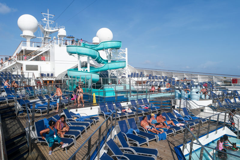 Lido deck