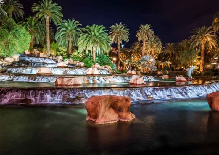 Vegas Mirage Volcano