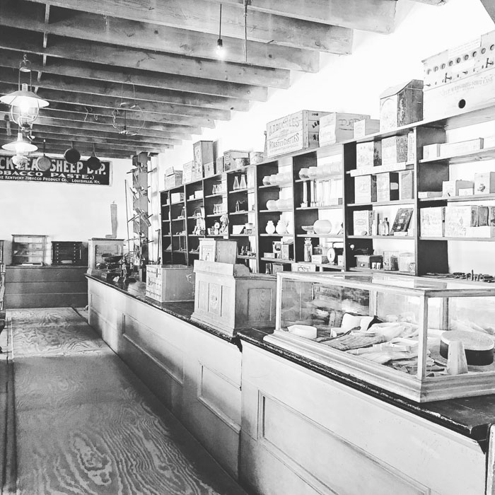 Tunstall Sweeny Store inside