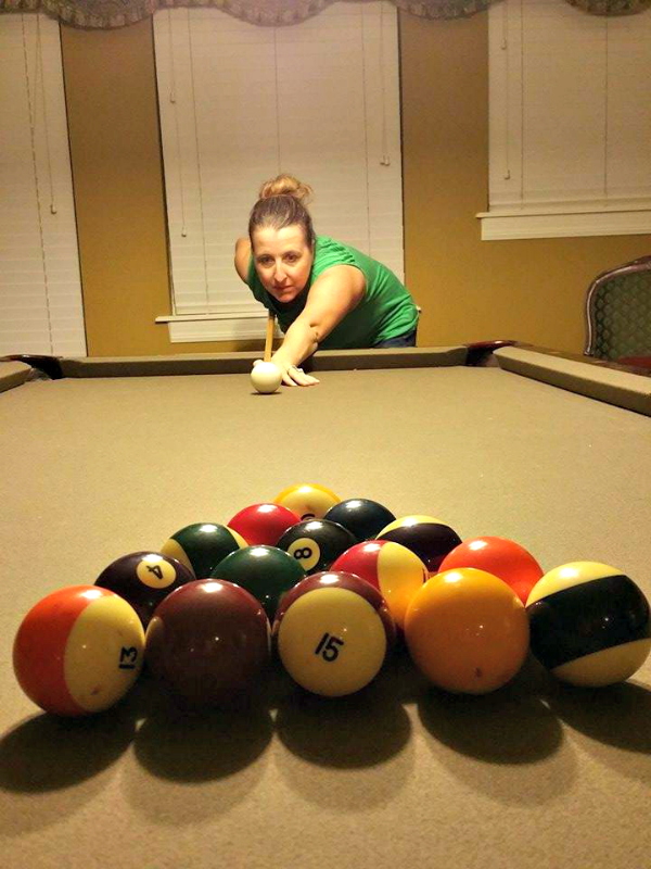 All Star Vacation Homes pool table
