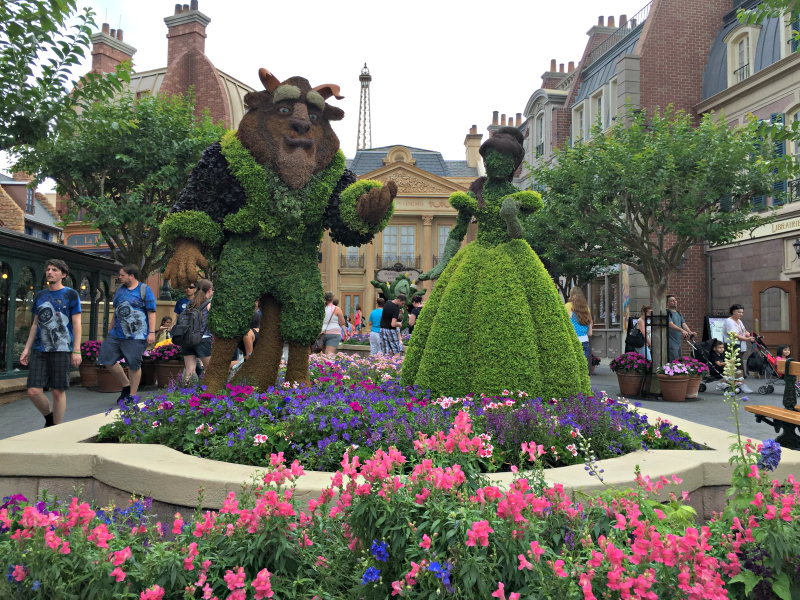 Beauty and the Beast -when is flower and garden festival at epcot