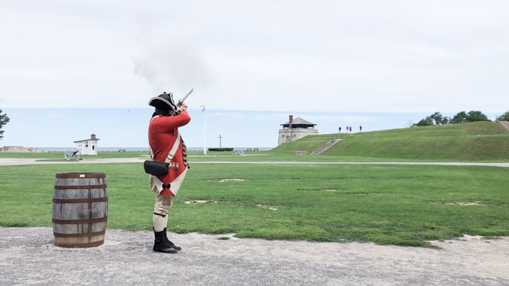 Old Fort Niagara Soldier