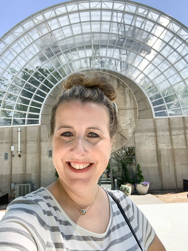 Myriad Botanical Gardens Selfie -Oklahoma City Girlfriend's Getaway