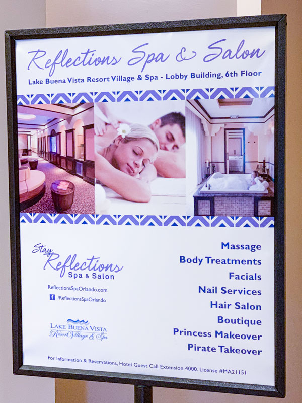 Lake Buena Vista Resort Reflections Spa