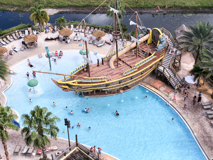 PIRATE POOL at Lake Buena Vista Resort