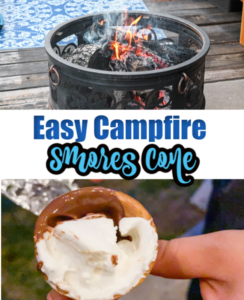 Campfire Desserts: Easy S'mores Campfire Cones