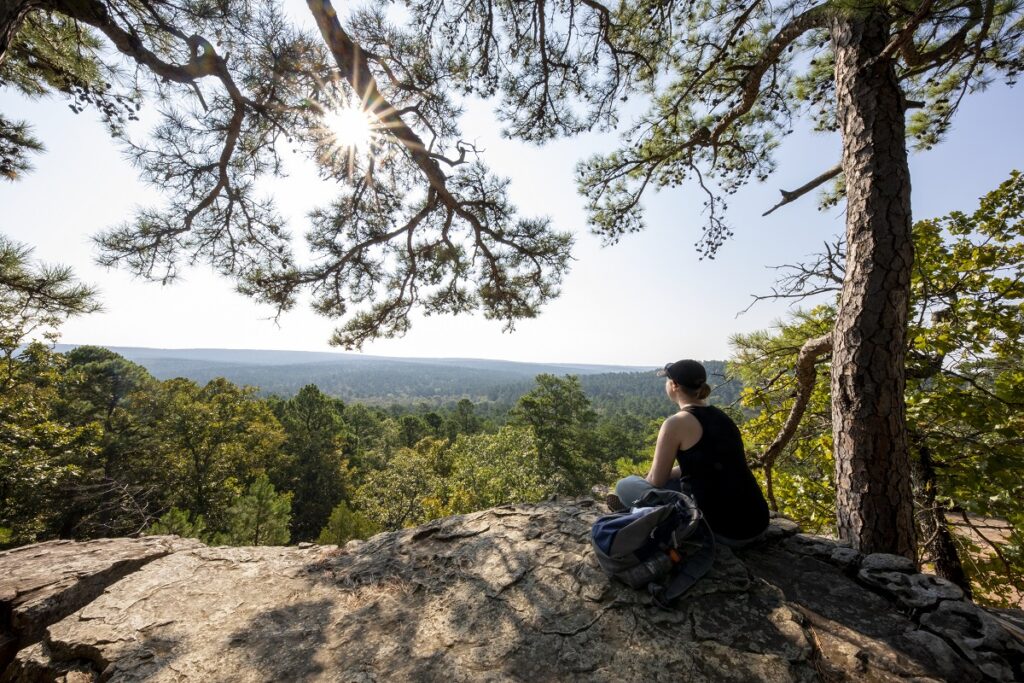 Robbers Cave -best rv camping in oklahoma