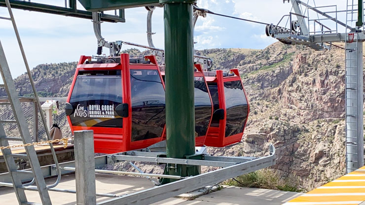 Gondola - Royal Gorge Bridge in Colorado