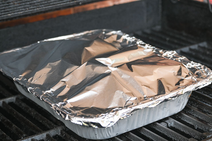 FOIL ON GRILL