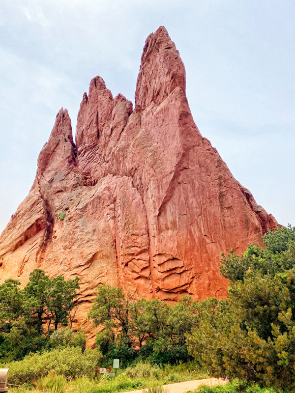 Garden of the Gods Large teepee rock