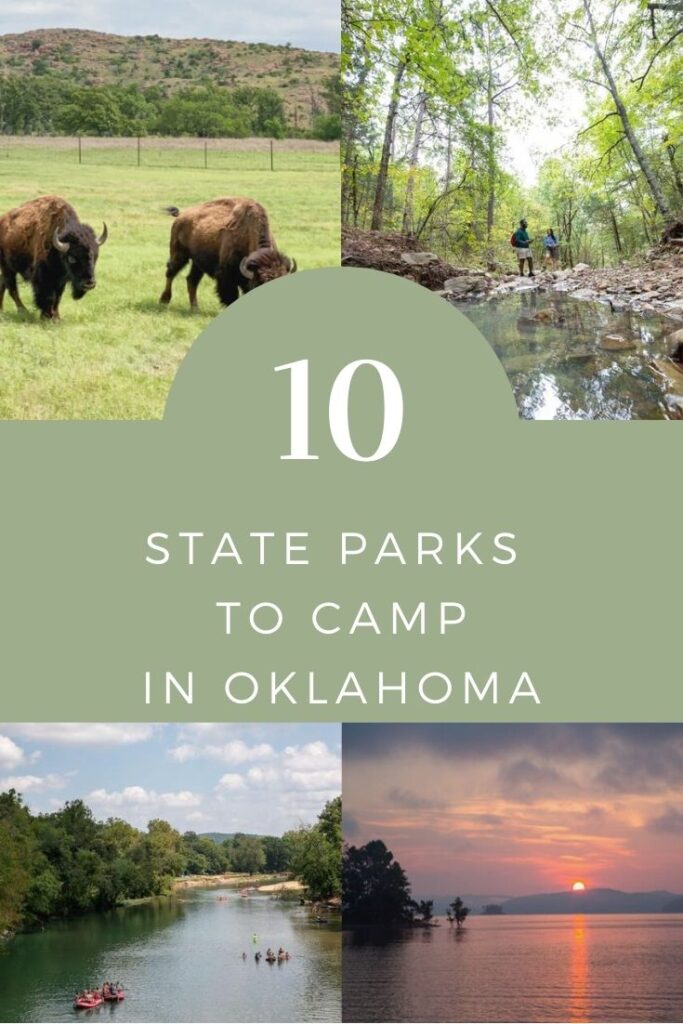 state parks to camp in oklahoma