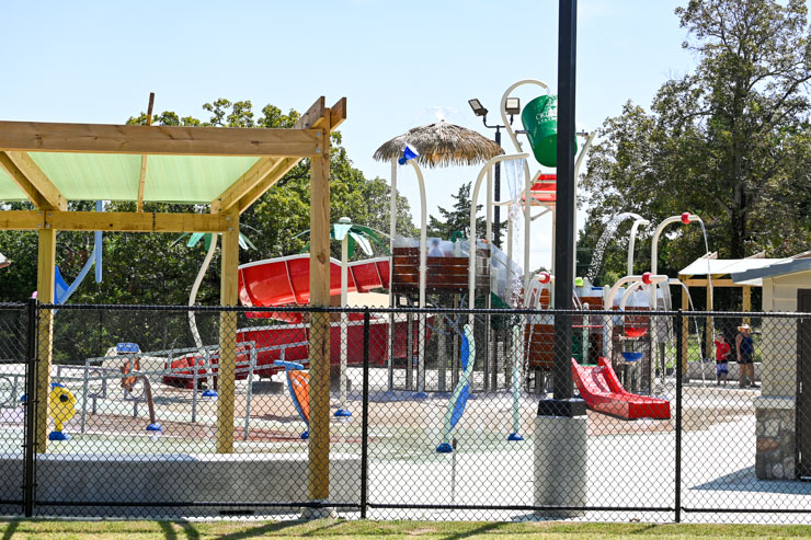 splash pad at Greenleaf State Park