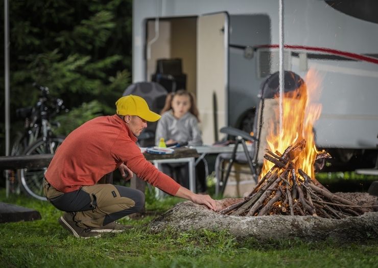 RV Campfire