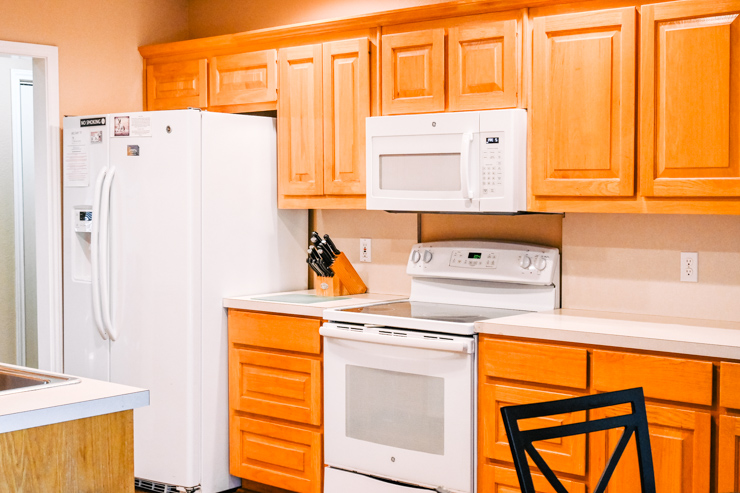 Deer Lake house kitchen