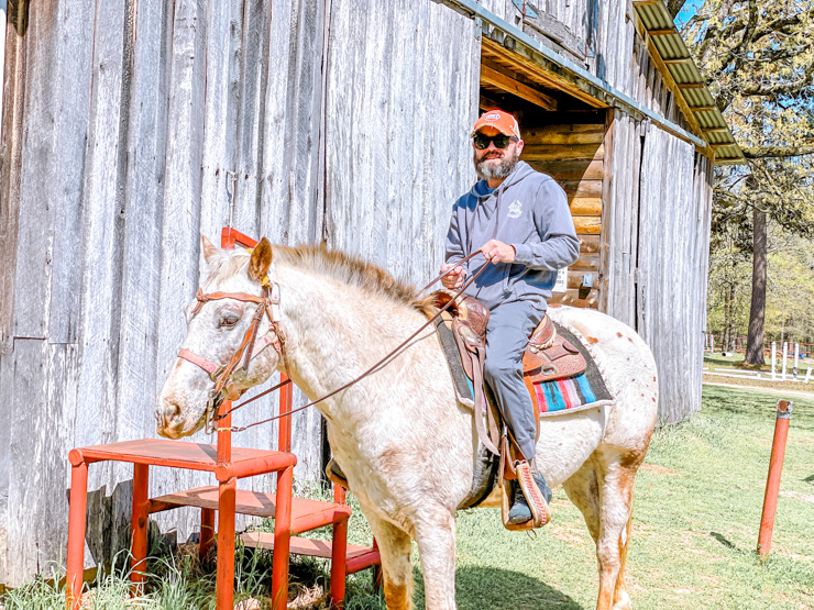 Deer lake horseback riding