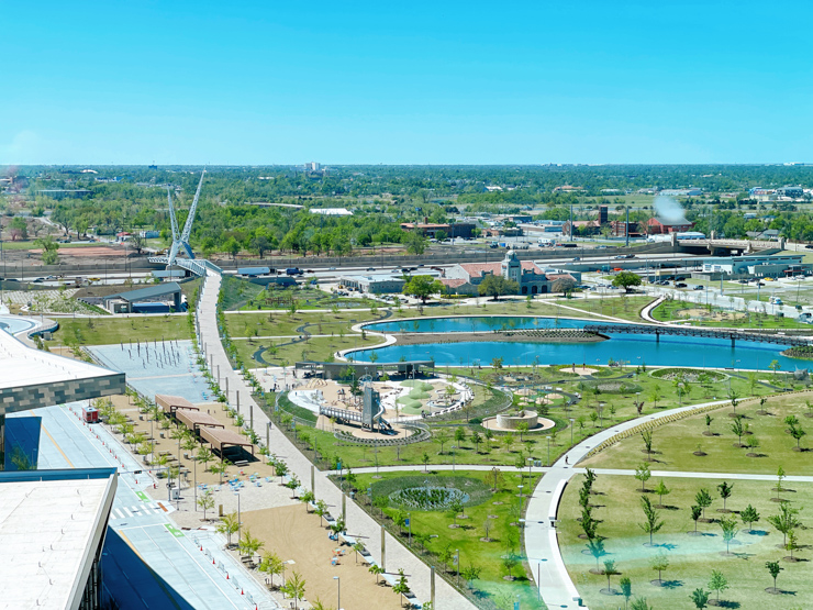 omni okc hotel view