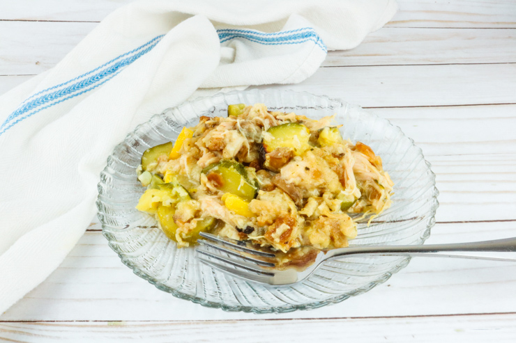 Dutch Oven Dinner- Dutch Oven chicken and squash