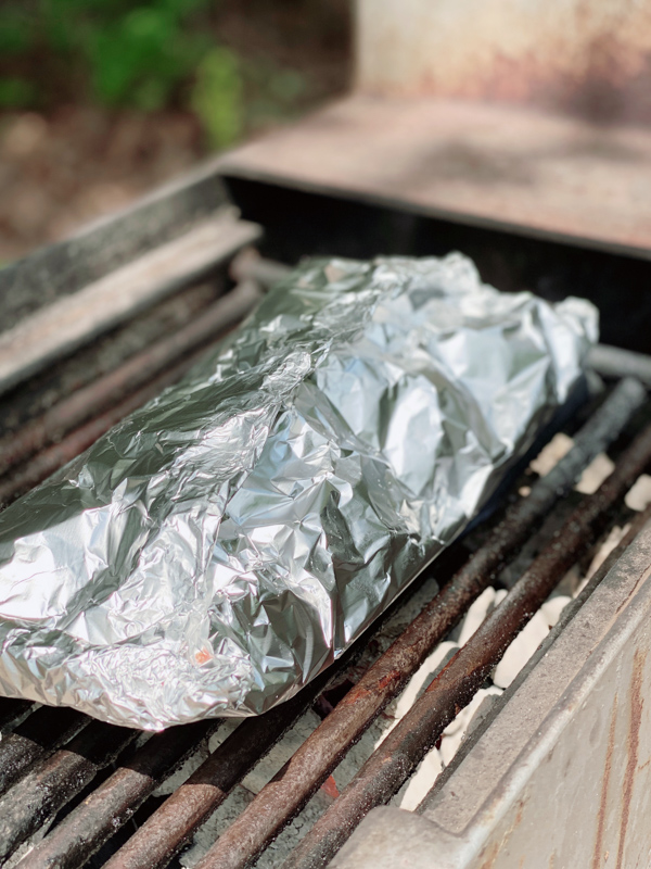 Campfire potatoes - Loaded in foil