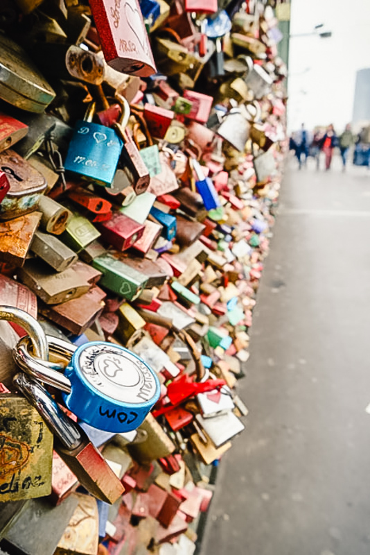 Love Lock Bridge in Cologne