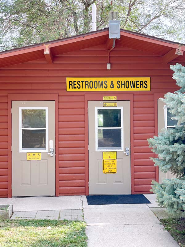 Grand Island KOA Restrooms and Showers