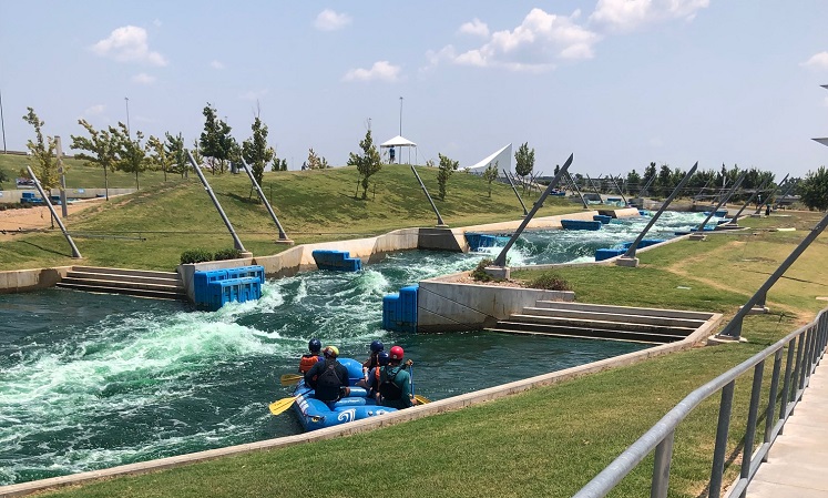 riversport okc white water rafting group