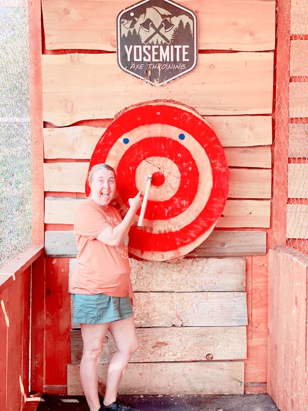 Yosemite Axe Throwing