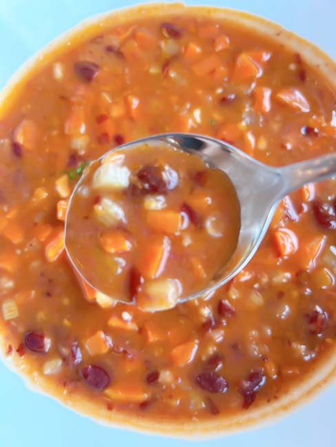 Minestrone soup