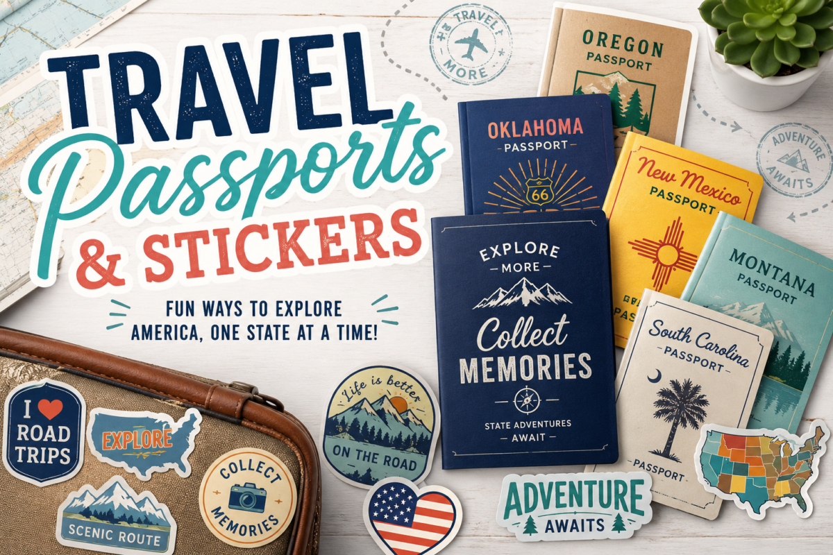 Travel Passports & Stickers from US Tourism Departments