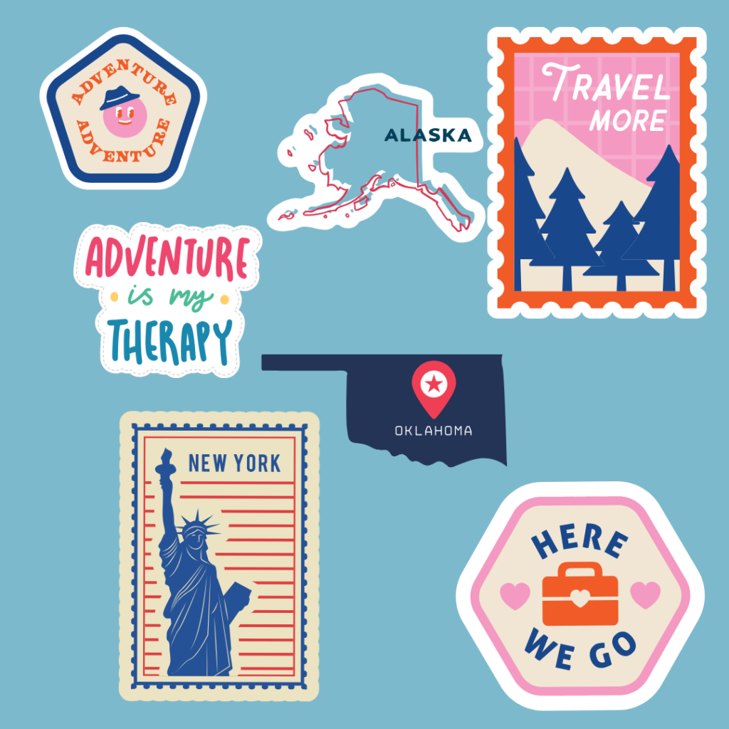 Travel Passports & Stickers