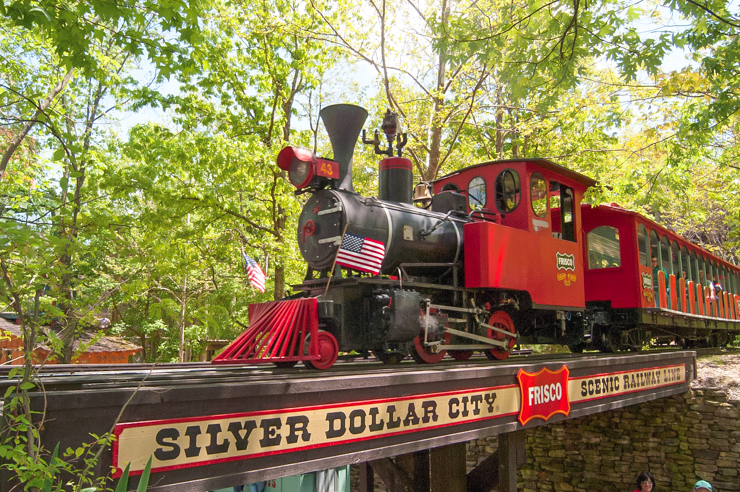 Silver Dollar City Steam Train