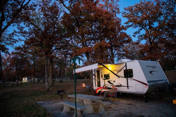 Sequoyah State Park Fall