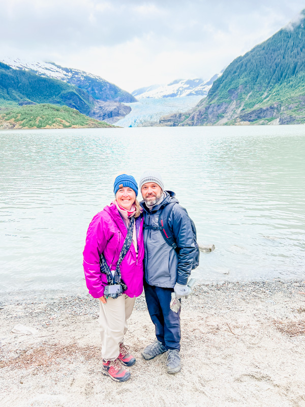 Mendenhall Glacier in Juneau