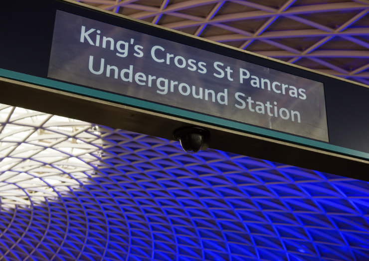 Kings Cross Station sign