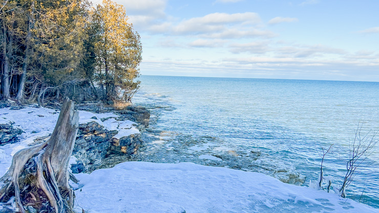 Cave Point Lake view - Door County Getaway