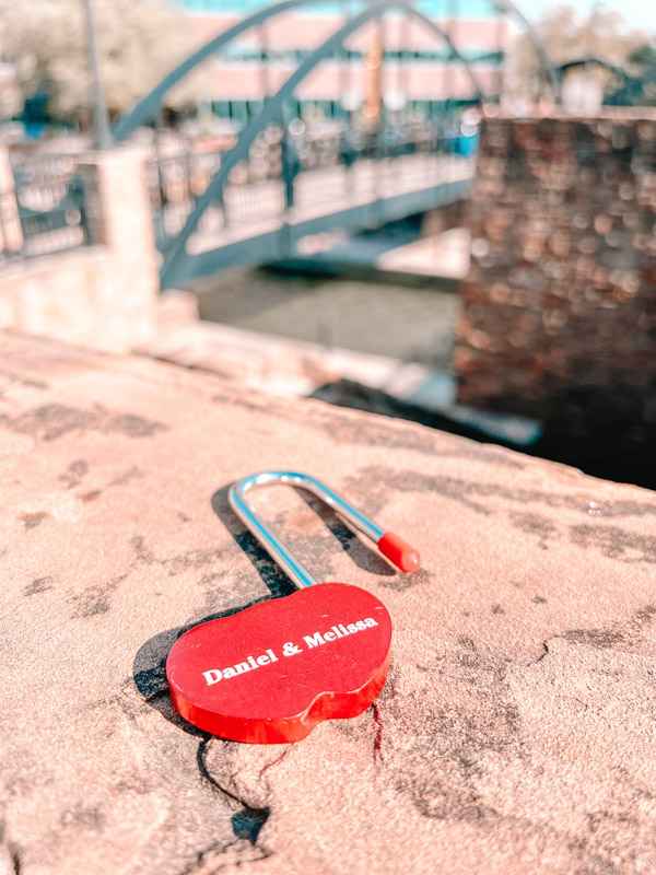 Irving Love Lock Bridge