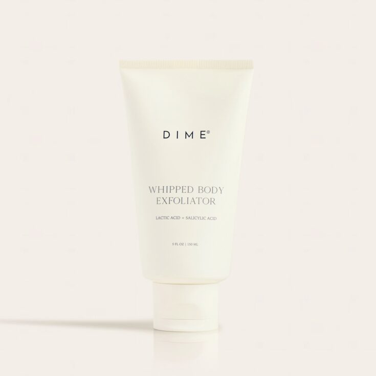 dime whipped body exfoliator