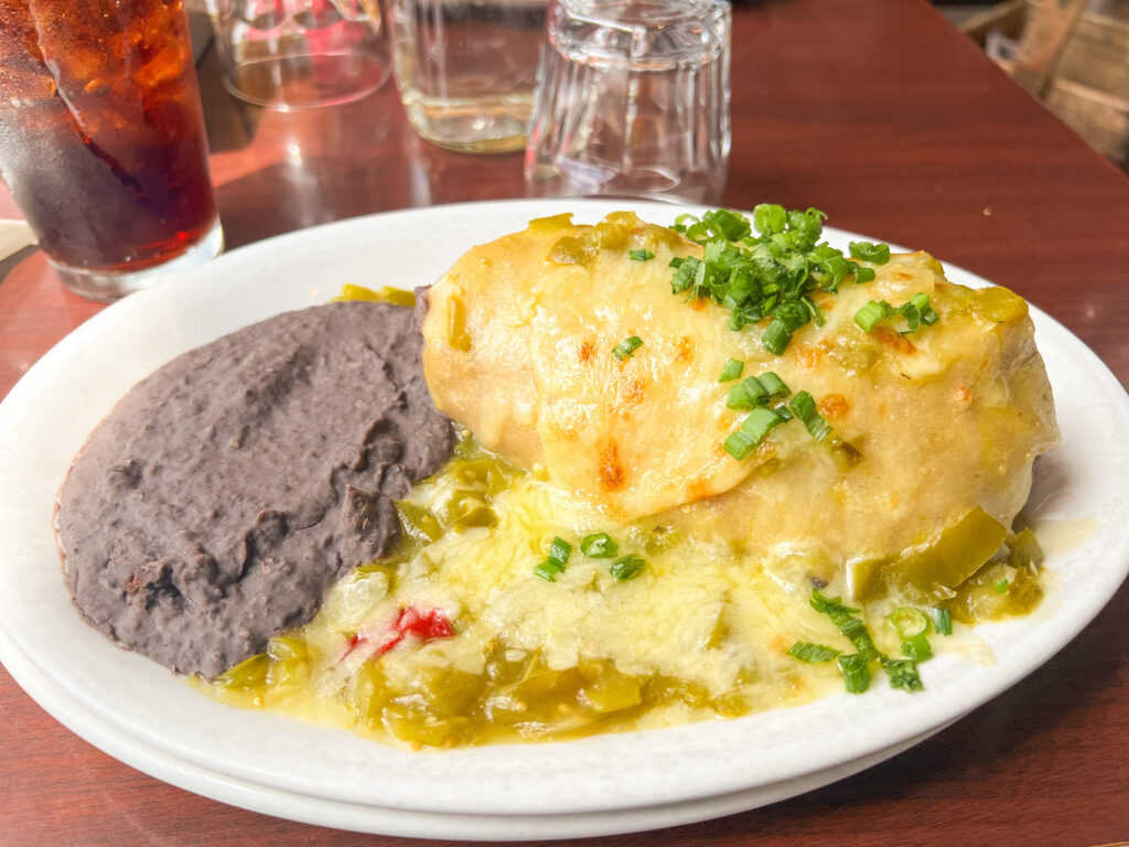 Food at Cafe Genevieve