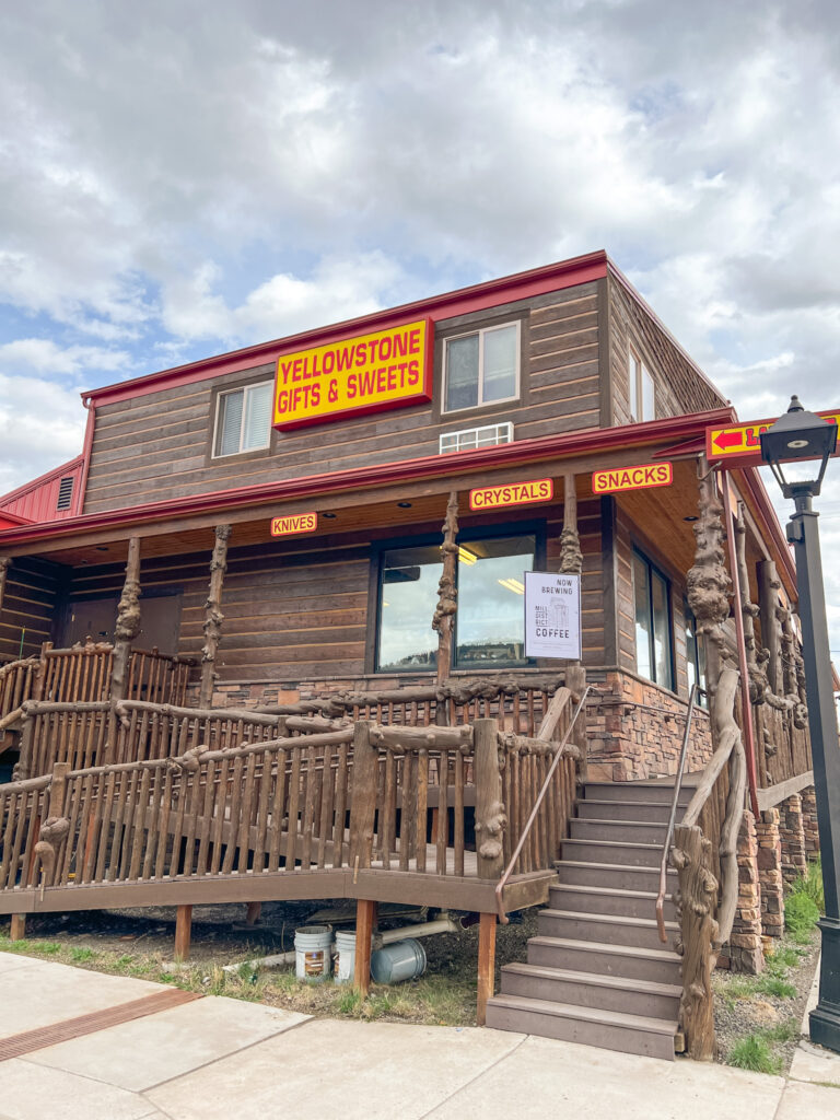 Photograph of Yellowstone Gifts and Sweets Store. 