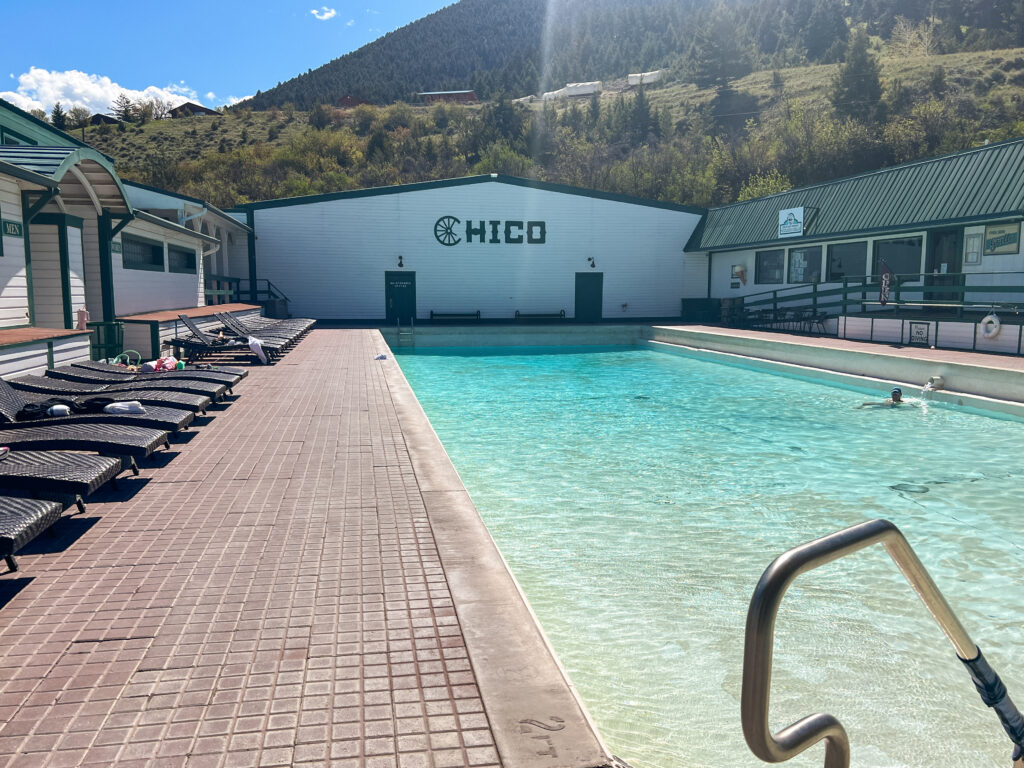 Chico Hot Springs: livingston Montana to yellowstone national park