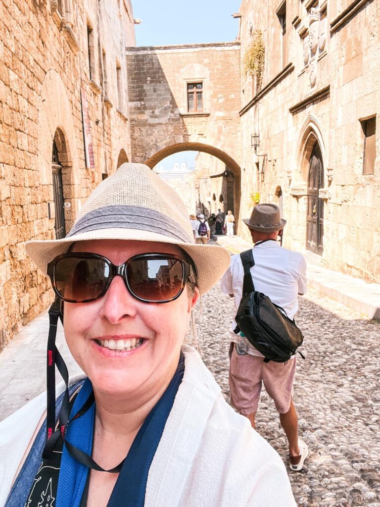 Melissa in Street of Knights Rhodes Ancient Greece