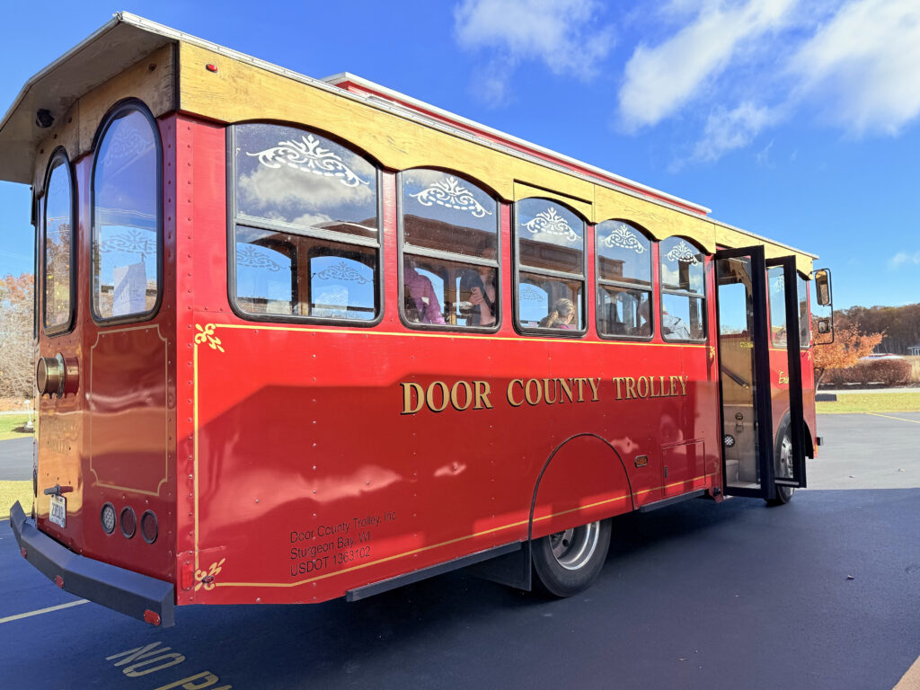 door trolly Fall in Door County