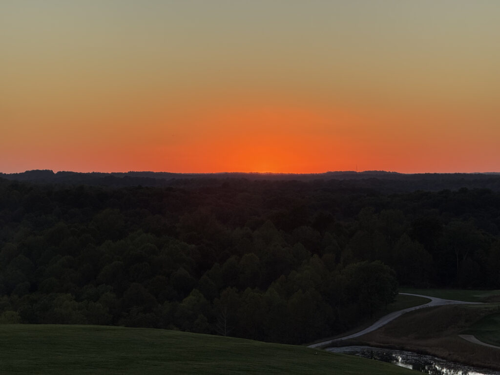  Golf Course view in Southern Indiana