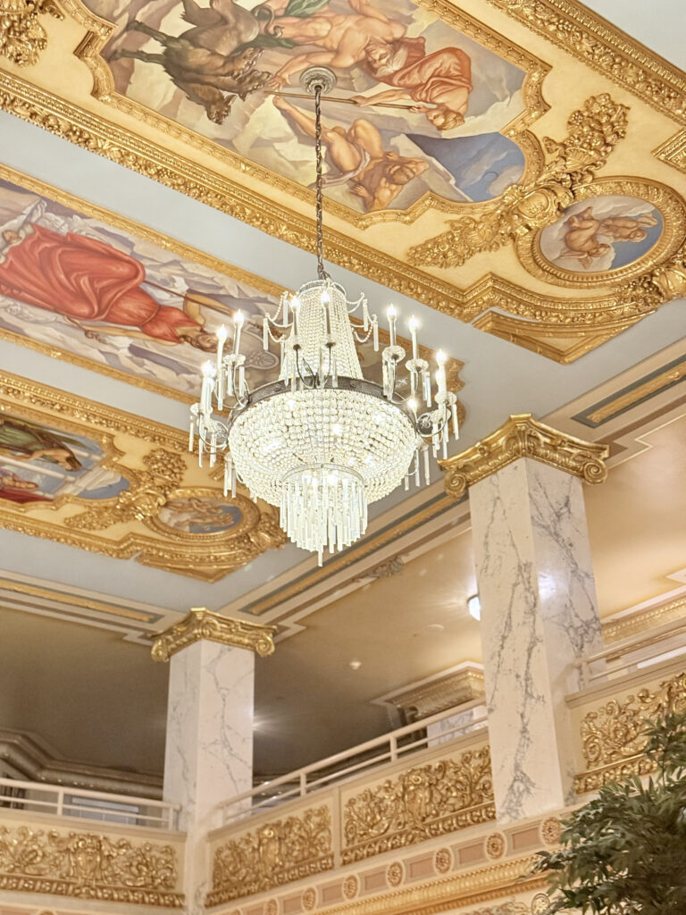 French Lick Hotel Ceiling