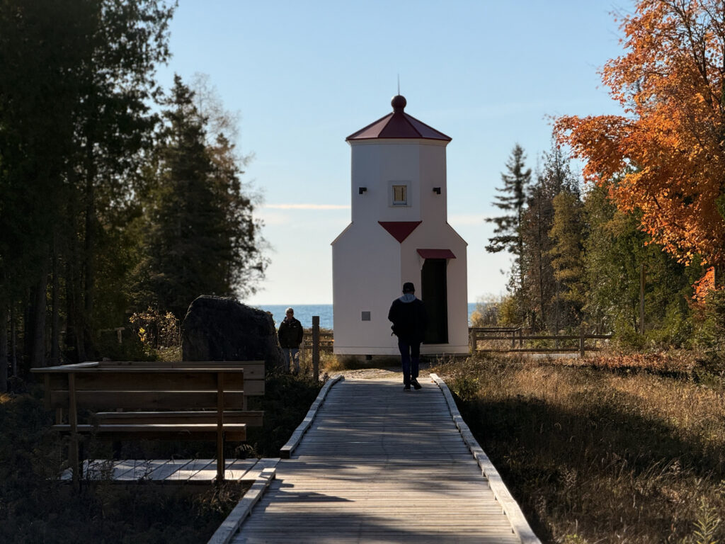 Bailey's Harbor Range Lights in Door County