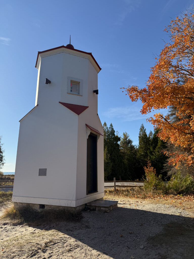 Bailey's Harbor Range Lights in Door County Lighthouse