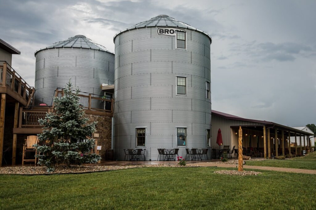 Patoka Lake Winery Silo Suites  in Southern Indiana