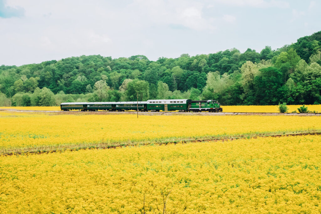 French Lick Scenic Railway  in Southern Indiana