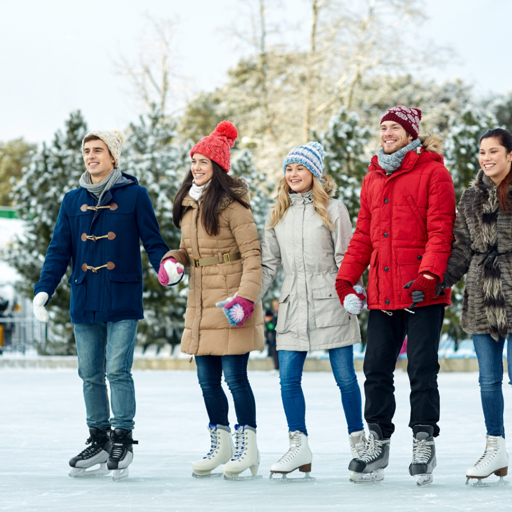 Group Ice Skating